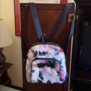 Beautiful floral nylon Karl Lagerfeld backpack